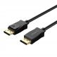 Кабел DisplayPort към DisplayPort с поддръжка на 4K (500 см) - Orico DisplayPort 1.2 to DisplayPort 1.2 Cable (черен) thumbnail 5