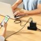 Захранване за ел. мрежа за лаптопи, смартфони и таблети с USB-A и USB-C изходи с технология за бързо зареждане и USB-C кабел - Baseus GaN 5 Pro Charger 100W (CCGP090201) (черен) thumbnail 8