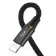 Универсален USB-A кабел с microUSB, 2xLightning и USB-C конектори (120 см) - Baseus Fast 4-in-1 Charging Data Cable (CA1T4-A01) (черен) thumbnail 7