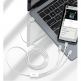 Универсален USB кабел с Lightning, microUSB и USB-C конектори (150 см) - Baseus Superior 3-in-1 USB Cable (CAMLTYS-02) (бял) thumbnail 15