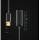 Активен удължителен USB кабел (500 см) - Ugreen Active Repeater USB-A 2.0 Male to USB-A 2.0 Female Extention USB Cable (черен) thumbnail 6