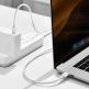 Здрав кабел за бързо зареждане за устройства с USB-C порт (200 см) - Baseus Superior USB-C to USB-C Cable PD 2.0 100W (CATYS-C02) (бял) thumbnail 13