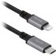 Сертифициран (MFI) USB-C към Lightning кабел за Apple устройства с Lightning порт (300см) - Moshi USB-C to Lightning Cable 3m (черен) thumbnail