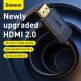 4K HDMI към 4K HDMI кабел (5 м) - Baseus High Definition Series HDMI To HDMI Adapter Cable (CAKGQ-D01) (черен) thumbnail 10