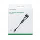 Качествен многофункционален кабел за microUSB, Lightning и USB-C стандарти (20см) - 4smarts 3in1 Cable ForkCord (черен) thumbnail 4