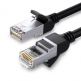 Ugreen Ethernet Patchcord Cable RJ45 Cat 6 UTP 1000 Mbps кабел (300 см) (черен) thumbnail