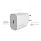 Захранване за ел. мрежа с USB-C изход и USB-C към USB-C кабел - 4smarts Wall Charger VoltPlug PD 20W (бял) thumbnail 4