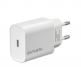 Захранване за ел. мрежа с USB-C изход и USB-C към USB-C кабел - 4smarts Wall Charger VoltPlug PD 20W (бял) thumbnail 5