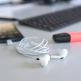 Активни слушалки с USB-C кабел, управление на звука и микрофон (бял)  - 4smarts Active In-Ear Stereo Headset Melody Digital Basic USB-C thumbnail 4