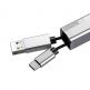 Кабел USB-A към USB-C с четец за microSD карти памет за мобилни устройства - Baseus Card Reading Cable USB-C & USB-A Memory Card Reader (сребрист) thumbnail 4