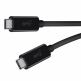 USB-C към USB-C кабел за устройства с USB-C порт (100 см) - Belkin USB-C 3.1 to USB-C 100W Cable (черен) thumbnail 2