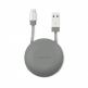 Vonmahlen Premium Cable USB-A to microUSB - USB-A към microUSB 2.0 плетен кабел за устройства с USB-C порт (100 см) (сребрист) thumbnail