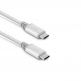 USB-C кабел за Macbook и устройства с USB-C (100см) - Moshi Integra USB-C 60W Charge Cable (светлосив) thumbnail