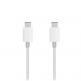 Кабел за устройства с USB-C порт (100 см) (бял) - Samsung USB-C to USB-C Cable EP-DG977WBE (bulk) thumbnail
