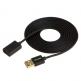 Удължителен USB кабел (500 см) - CE-Link USB 2.0 Extension Cable (черен) thumbnail 2