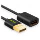 Удължителен USB кабел (500 см) - CE-Link USB 2.0 Extension Cable (черен) thumbnail 4
