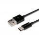 USB-C кабел за мобилни устройства (100 см) - 4smarts Basic LinkCord USB-C Data Cable (черен) thumbnail 2