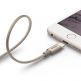 Elago Aluminum Lightning USB Cable - USB кабел за iPhone 6, iPhone 6 Plus, iPad, iPod и всеки Apple продукт с Lightning вход (златист) thumbnail