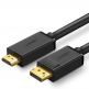 Кабел DisplayPort към HDMI с поддръжка на 4K (500 см) - Ugreen DisplayPort to HDMI 4K Cable (черен) thumbnail
