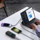 Външна батерия с 2xUSB-A и 1xUSB-C изходи и технология за бързо зареждане - Joyroom Digital Display Power Bank 30W 30000 mAh (черен) thumbnail 10