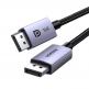 Кабел DisplayPort към DisplayPort с поддръжка на 8K (100 см) - Ugreen DisplayPort 2.1 to DisplayPort 2.1 Cable 16K (черен) thumbnail