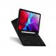 Кожен калъф и безжична блутут клавиатура за iPad Pro 11 M2 (2022), iPad Pro 11 M1 (2021), iPad Pro 11 (2020) - USAMS Winro Case and Bluetooth Keyboard (лилав) thumbnail 2