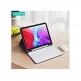 Кожен калъф и безжична блутут клавиатура за iPad Pro 11 M2 (2022), iPad Pro 11 M1 (2021), iPad Pro 11 (2020) - USAMS Winro Case and Bluetooth Keyboard (лилав) thumbnail 5