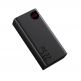 Външна батерия с 3xUSB-A и 1xUSB-C изходи с технология за бързо зареждане - Baseus Adaman Metal Digital Display Power Bank 22.5W 40000 mAh (PPAD020101) (черен) thumbnail 4