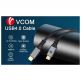 VCOM USB 4.0 Cable - USB-C към USB-C кабел стандарт USB 4.0 (200 см) (черен)  thumbnail