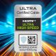 Високоскоростен 8K HDMI към HDMI кабел (500 см) (черен-сребрист)  - Wozinsky Ultra High Speed HDMI 2.1, 8K 60Hz Cable thumbnail 7