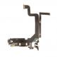 Резервен лентов кабел с Lightning конектора и долните микрофони за iPhone 14 Pro Max - BK OEM iPhone 14 Pro Max System Connector and Flex Cable (черен) thumbnail 2