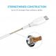 Качествен кабел за зареждане на устройства с microUSB порт - Anker PowerLine microUSB Cable (бял) (90 см)  thumbnail 2