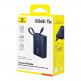 Външна батерия 10000 mAh с вграден USB-C кабел и 1xUSB-C, 1xUSB-A портове - Baseus PicoGo Digital Display Power Bank With USB-C Cable 45W 10000mAh (черен) thumbnail 7