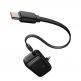 Външна батерия с Lightning конектор и вграден USB-C кабел - Mcdodo FreeKit Powerbank Lightning Connector With Build-In USB-C Cable 5000mAh 22.5W (черен) thumbnail 2