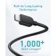 Високоскоростен 8K HDMI към HDMI кабел (180 см) (черен) - Anker HDMI Cable 8K/60Hz, 6FT Ultra HD 4K/120Hz HDMI Cord,48 Gbps Certified Ultra High Speed thumbnail 4