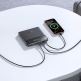 Външна батерия с два USB-A и два USB-C изходи и технология за бързо зареждане - Baseus Blade H1 Digital Display Power Bank 100W 20000 mAh (P10021604123-00) (черен) thumbnail 10