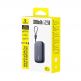 Външна батерия с вграден USB-C и Lightning кабел и USB-C, USB-А портове - Baseus Qpow3 Ultra EnerFill Power Bank With USB-C And Lightning Cable 22.5W 20000mAh (черен) thumbnail 3