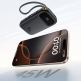  Външна батерия с вграден USB-C и Lightning кабел и USB-C, USB-А портове - Baseus EnerFill FC31 Qpow2 Power Bank With USB-C and Lightning cable 45W 20000 mAh (черен) thumbnail 5