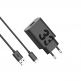 Захранване за ел. мрежа с USB-A изход и USB-C кабел за зареждане на мобилни устройства - Motorola MC-332L TurboPower Fast Wall Charger USB-A 33W (черен) thumbnail