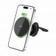 Магнитна поставка за радиатора на кола с безжично зареждане за iPhone с MagSafe - Tech-Protect MM15W-V3 MagSafe Air Vent Car Mount 15W (черен) thumbnail