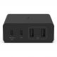 Захранване за ел. мрежа за лаптопи, смартфони и таблети с 2xUSB и 2xUSB-C изходи с технология за бързо зареждане - Belkin Boost Charge Pro 4-Port GaN Charger 108W (черен) thumbnail