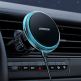 Поставка за радиаторa на кола с безжично зареждане за iPhone с Magsafe - Joyroom Magnetic Fast Wireless Vent Car Holder 15W (сребрист) thumbnail 13