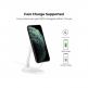 Поставка за безжично зареждане съвместима само с кейсове MagEZ за iPhone и смартфони - Pitaka MagEZ Mount Qi Desktop (бял) thumbnail 4