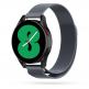 Каишка от неръждаема стомана за Samsung Galaxy Watch, Huawei Watch, Xiaomi, Garmin и други часовници с 20мм захват - Tech-Protect Milanese Steel Band 20mm (тъмносив) thumbnail 7