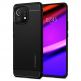 Тънък качествен силиконов (TPU) калъф за Xiaomi Mi 11 - Spigen Rugged Armor Case (черен) thumbnail