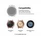 Стоманена каишка за Galaxy Watch, Huawei Watch, Xiaomi, Garmin и други (20 мм) - Ringke Metal One Classic Band 20 mm (черен) thumbnail 3