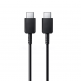 Захранване за ел. мрежа с 2 x USB-A и 1 x USB-C изходи за мобилни устройства - Samsung KeyCo 3-in-1 Adapter 25W (черен) thumbnail 2