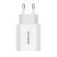 Захранване за ел. мрежа с USB-C изход с технология за бързо зареждане - Nillkin Bijou 18W PD USB Travel Charger (бял) thumbnail 4