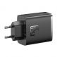 Захранване за ел. мрежа за лаптопи, смартфони и таблети с 2xUSB-C и 1xUSB-A изходи с технология за бързо зареждане - Baseus GaN 5 Cube Pro Charger 65W (P10152301113-00) (черен) thumbnail 5