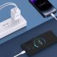 Захранване за ел. мрежа с USB-A и USB-C изходи и технология за бързо зареждане - Dudao A13Pro GaN Fast Wall Charger 33W (бял) thumbnail 5